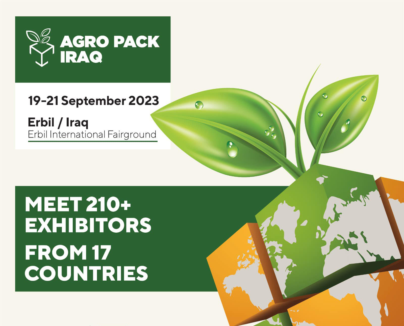 Agro Pack Iraq Fuarına Katıldık